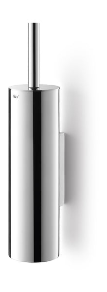 ZACK TUBO Toilet Brush Wall Mounted in Polished Stainless Steel