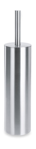 ZACK TUBO Toilet Brush Set in Brushed Stainless Steel