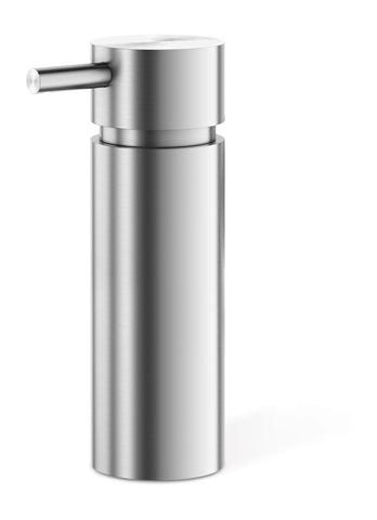 ZACK MANOLA Soap Dispenser 175ml in Brushed Stainless Steel