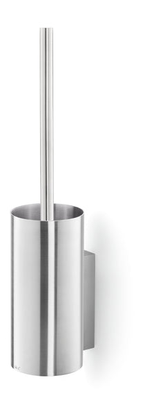 ZACK LINEA Toilet Brush Wall Mounted 45cm in Brushed Stainless Steel