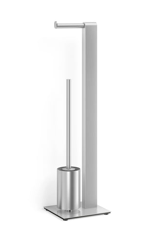 ZACK ATORE Toilet Butler in Brushed Stainless Steel