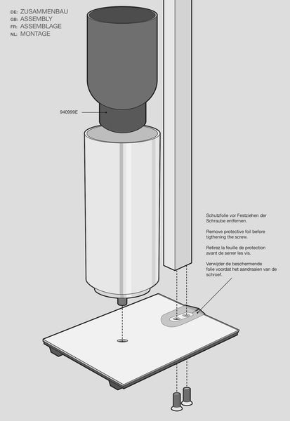 ZACK ATORE Toilet Butler in Brushed Stainless Steel