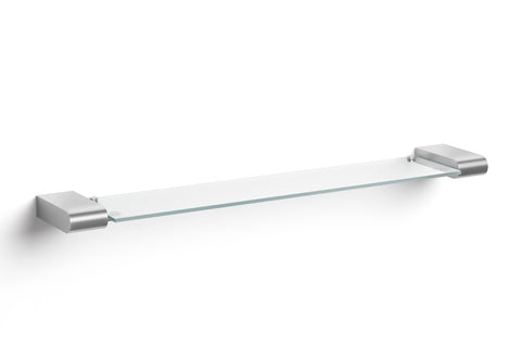 ZACK ATORE Bathroom Shelf in Brushed Stainless Steel