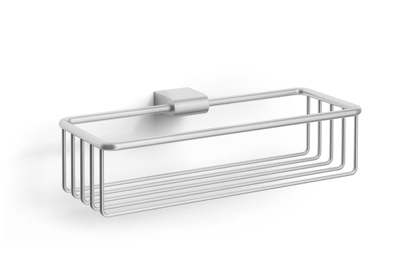 ZACK ATORE Shower Basket Small in Brushed Stainless Steel