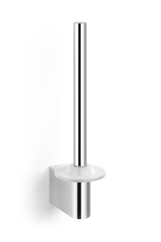 ZACK ATORE Spare Toilet Roll Holder in Polished Stainless Steel