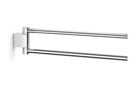 ZACK ATORE Towel Holder in Polished Stainless Steel