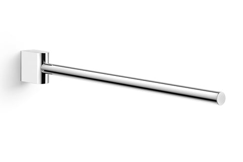 ZACK ATORE Towel Holder in Polished Stainless Steel